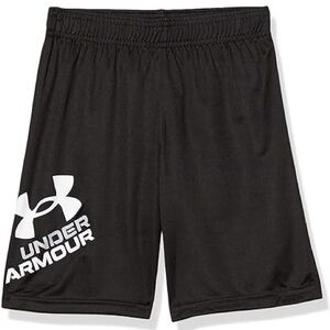 Under Armour 4T Basketball Short Athletic Shorts UA Neutral Black White